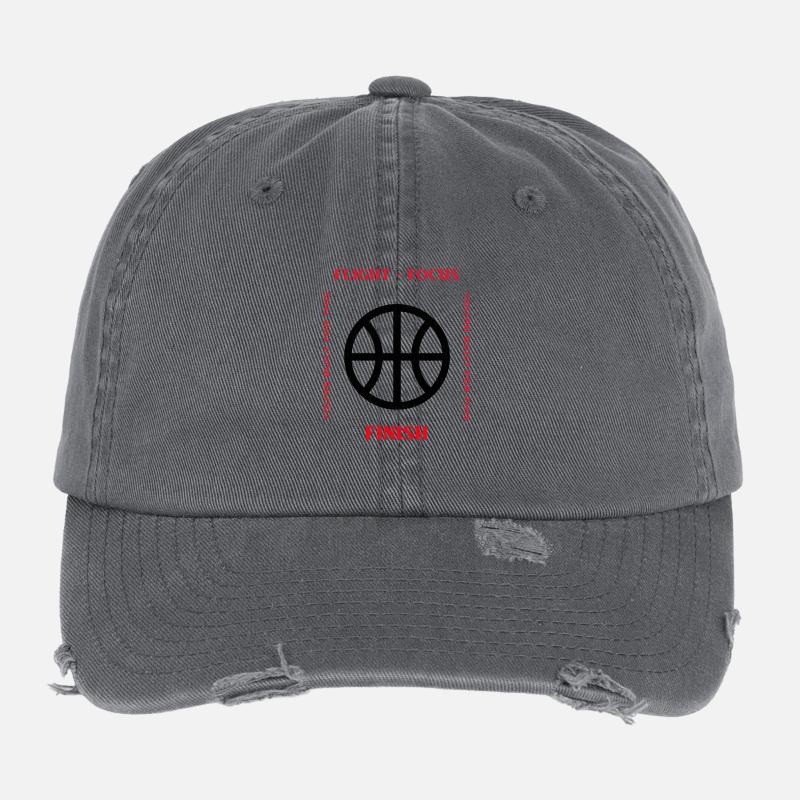 Vol, Concentration, Finition Design Casquette vintage effet usé Flexfit