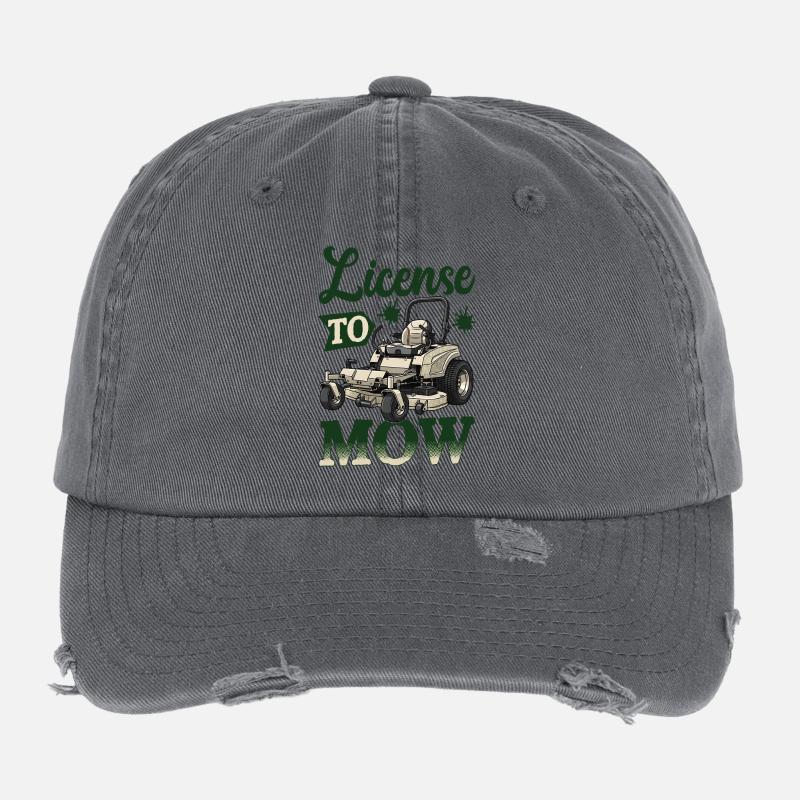 Permis de tondre Casquette vintage effet usé Flexfit