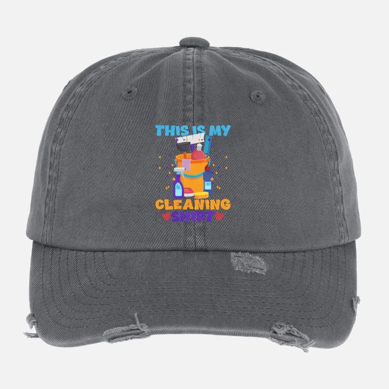 C’est ma chemise de nettoyage Casquette vintage effet usé Flexfit
