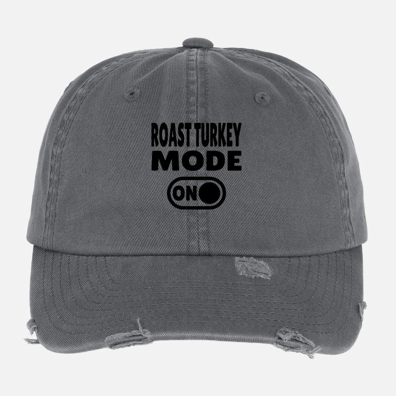 Mode dinde rôtie activé Casquette vintage effet usé Flexfit