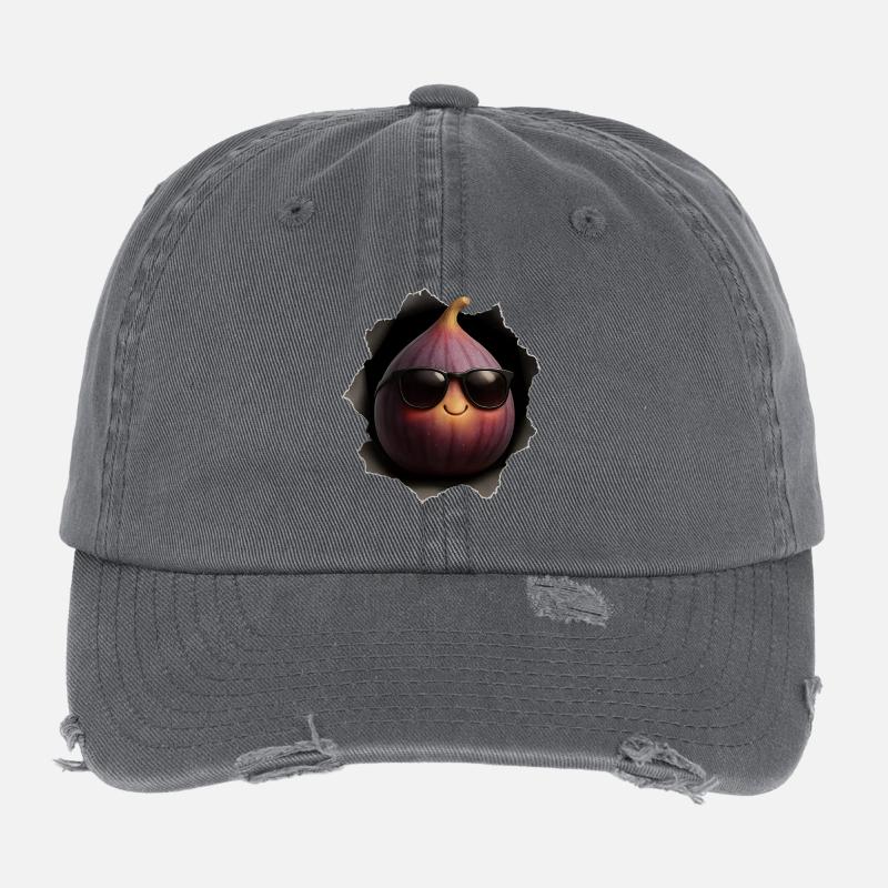 Fig Flexfit Vintage Destroyed Cap