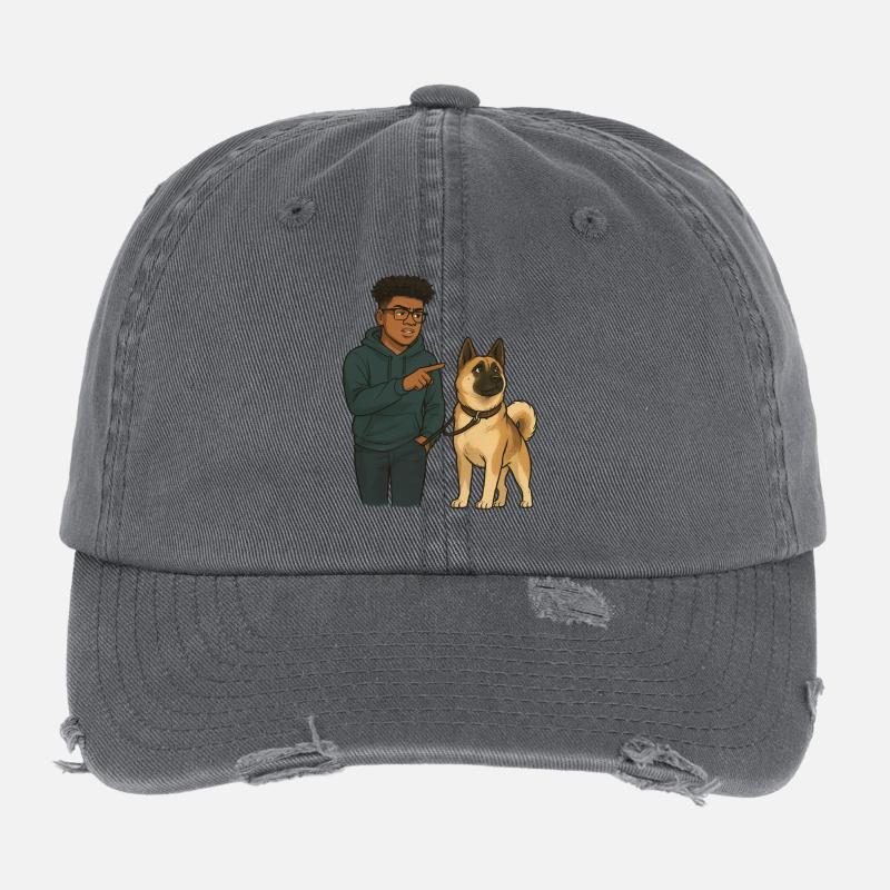 Matt & Holly Flexfit Vintage Destroyed Cap
