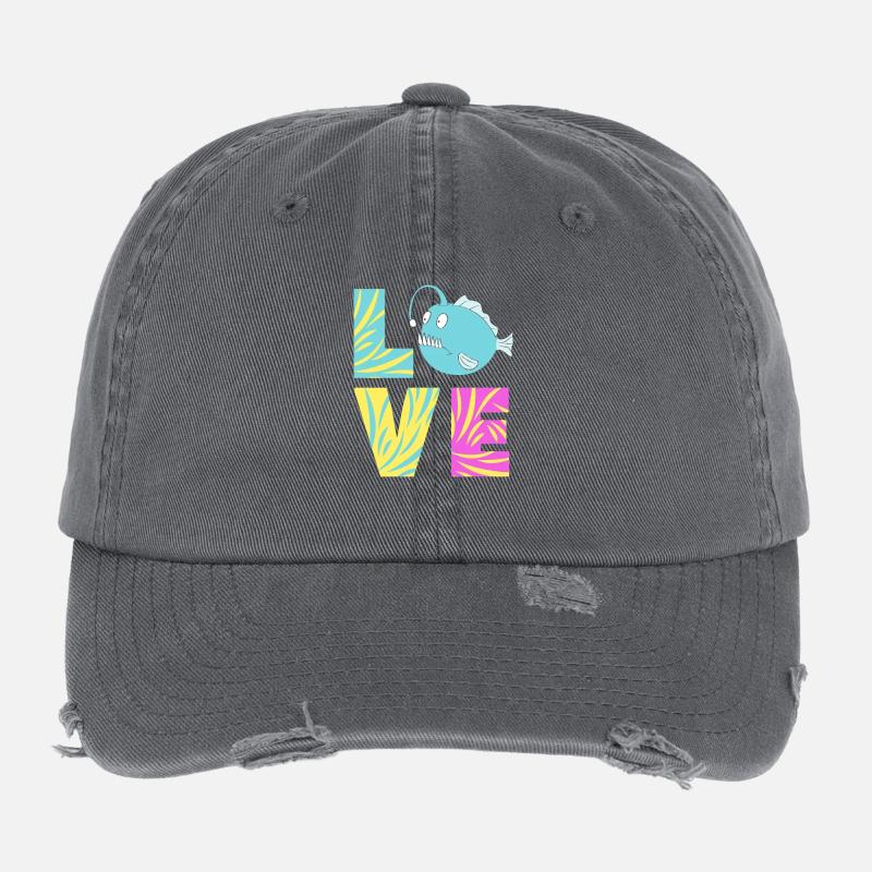 Frogfish Flexfit Vintage Destroyed Cap