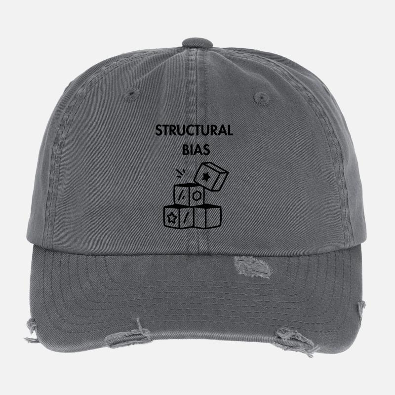 Structural bias Flexfit Vintage Destroyed Cap