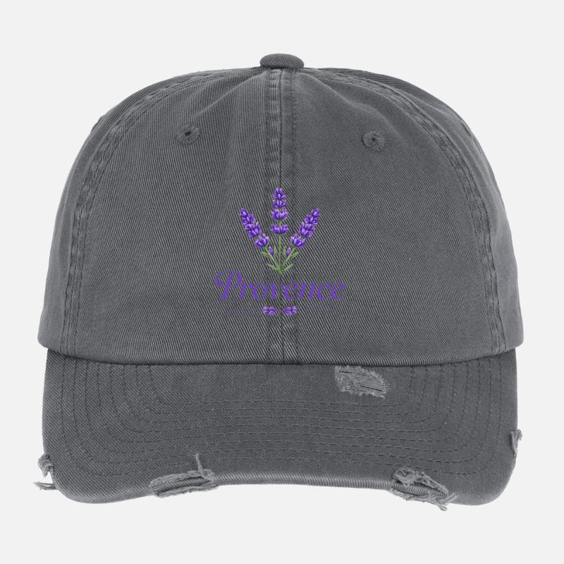 provence_lavance Casquette vintage effet usé Flexfit