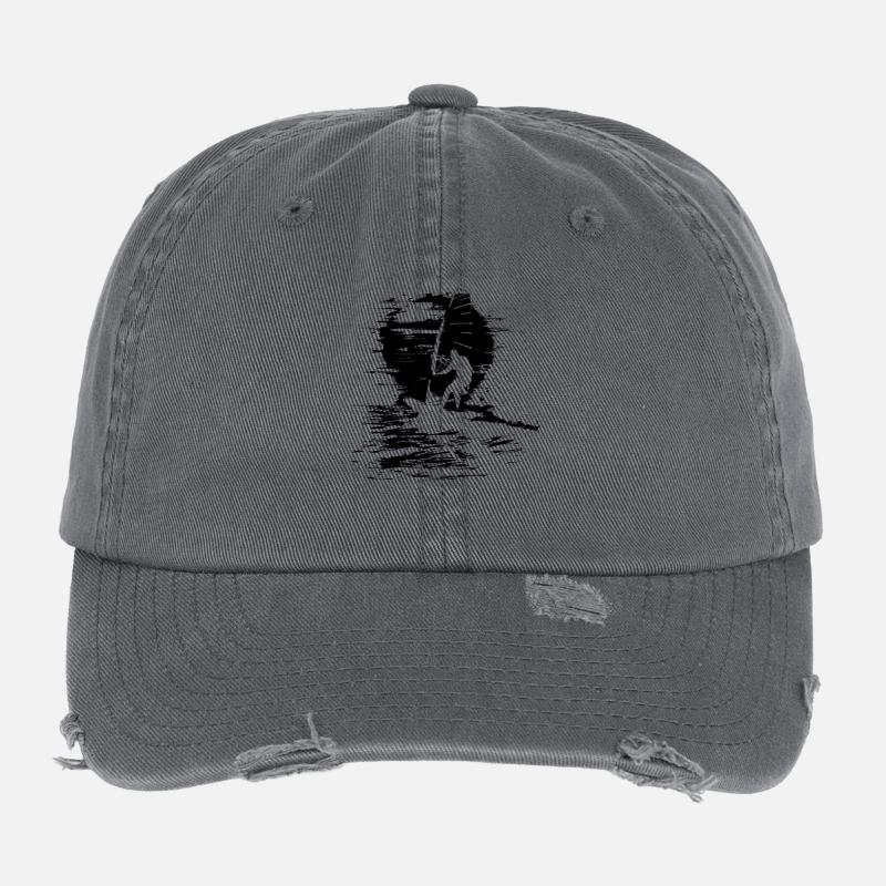 Windsurfing Instructor Flexfit Vintage Destroyed Cap