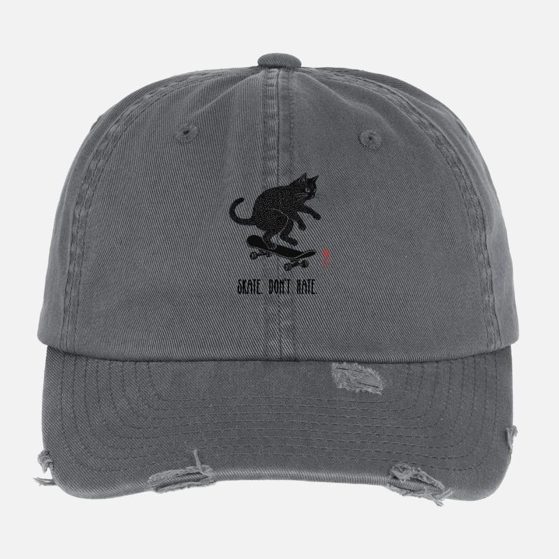 Patine, ne déteste pas Kitten Casquette vintage effet usé Flexfit