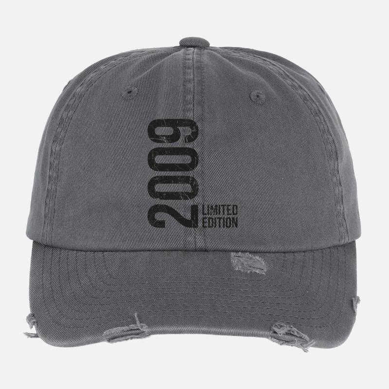 17 Years – Cool Gift Vintage 2009 Flexfit Vintage Destroyed Cap