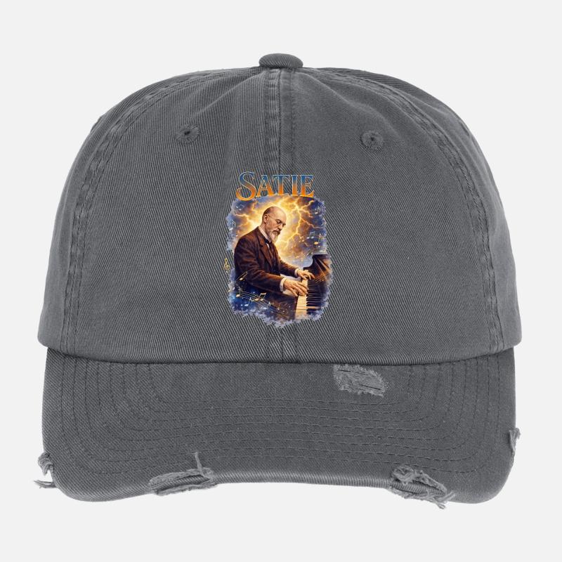 Sturmzeit Klavierkunst Flexfit Vintage Destroyed Cap