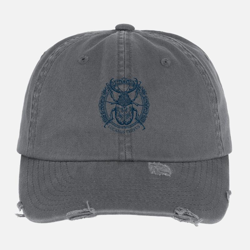 Lucanus Servus - Hirschkäfer Flexfit Vintage Destroyed Cap