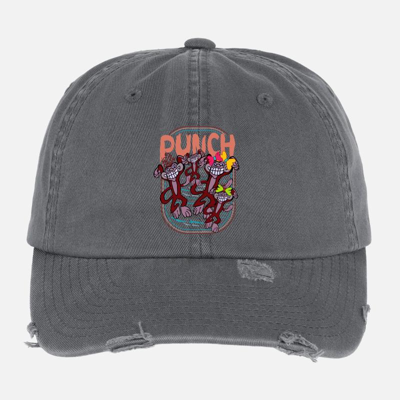 Punch vintage Flexfit Vintage Destroyed Cap