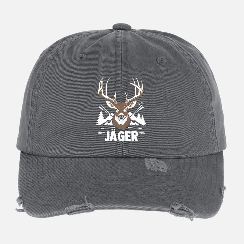 Chasse Chasse Chasseurs Chasseurs Casquette vintage effet usé Flexfit