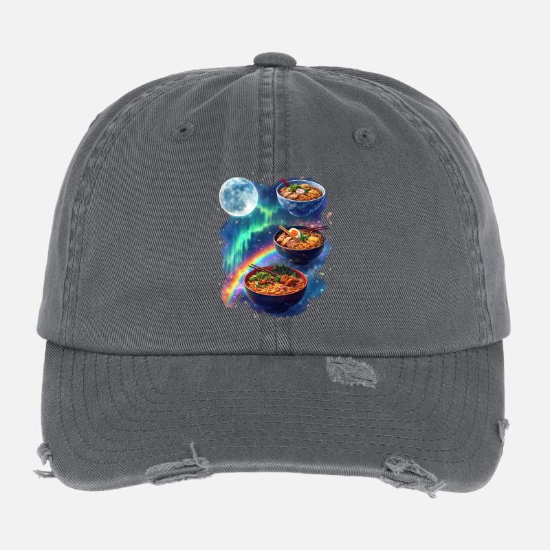 Bowls de Ramen Galactiques Casquette vintage effet usé Flexfit