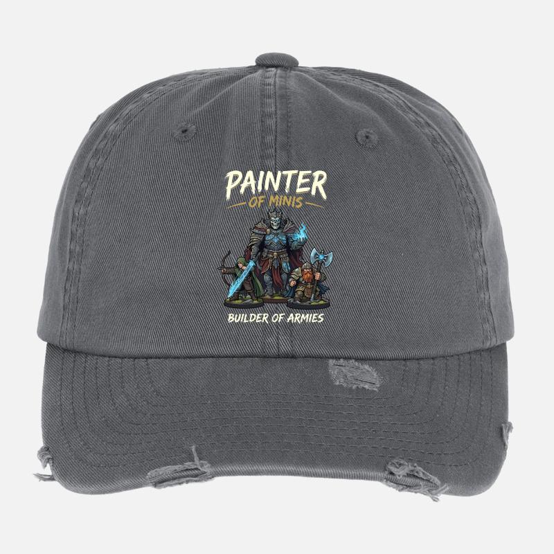 Maler der Minis Armeenbauer Casquette vintage effet usé Flexfit