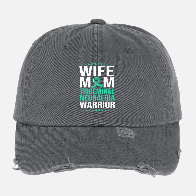 Trigeminal neuralgia Flexfit Vintage Destroyed Cap