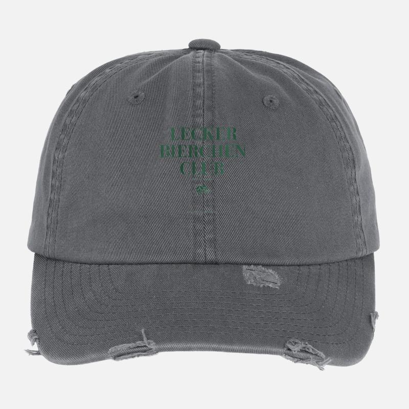lecker Bierchen Club Flexfit Vintage Destroyed Cap