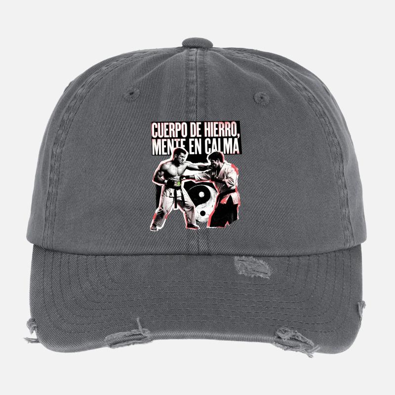 Mente En Calma Flexfit Vintage Destroyed Cap