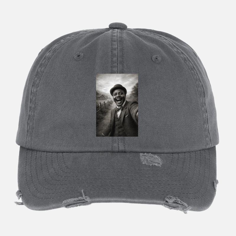 Scott Joplin Selfie Flexfit Vintage Destroyed Cap