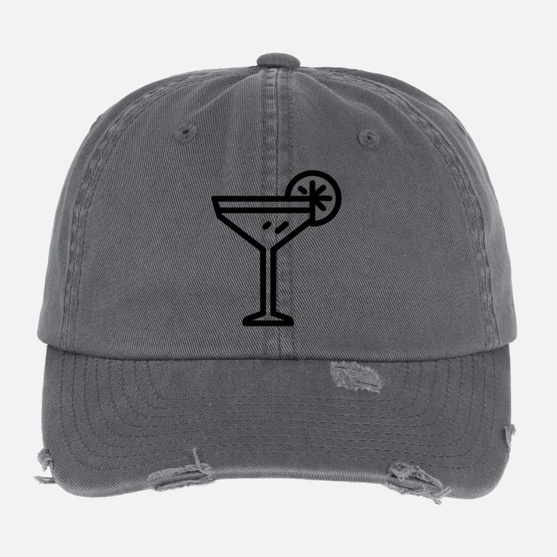 cocktail Flexfit Vintage Destroyed Cap