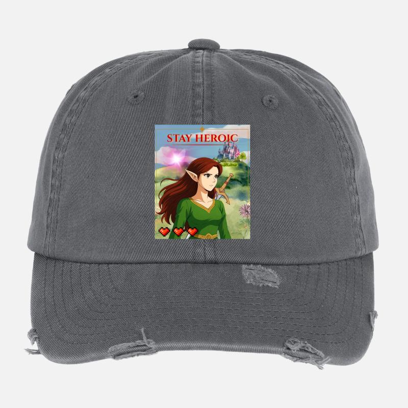 Reste héroïque Casquette vintage effet usé Flexfit