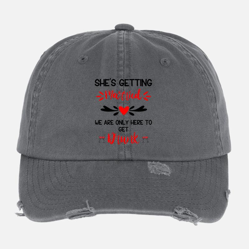 Équipe Elle se marie Casquette vintage effet usé Flexfit