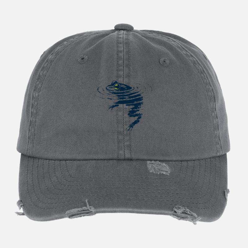 Chill frog Flexfit Vintage Destroyed Cap