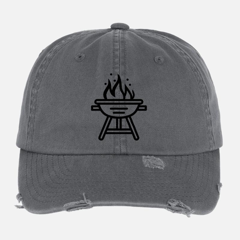 Barbecue Flexfit Vintage Destroyed Cap