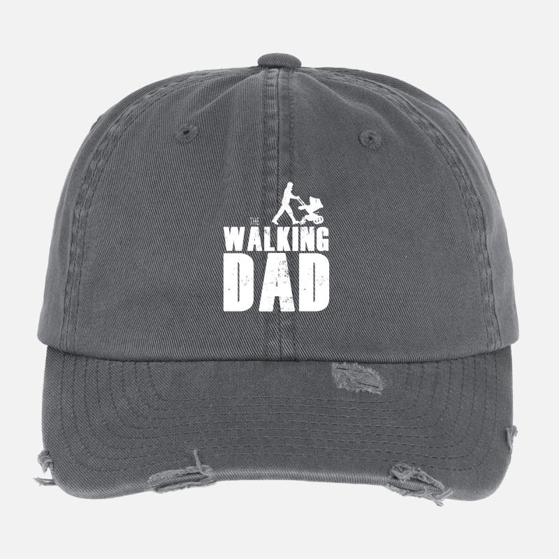 The Walking Dad Flexfit Vintage Destroyed Cap