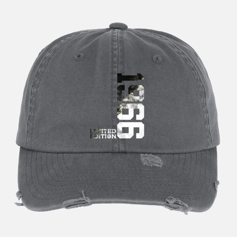60E ANNIVERSAIRE ÉDITION LIMITÉE 1966 Casquette vintage effet usé Flexfit