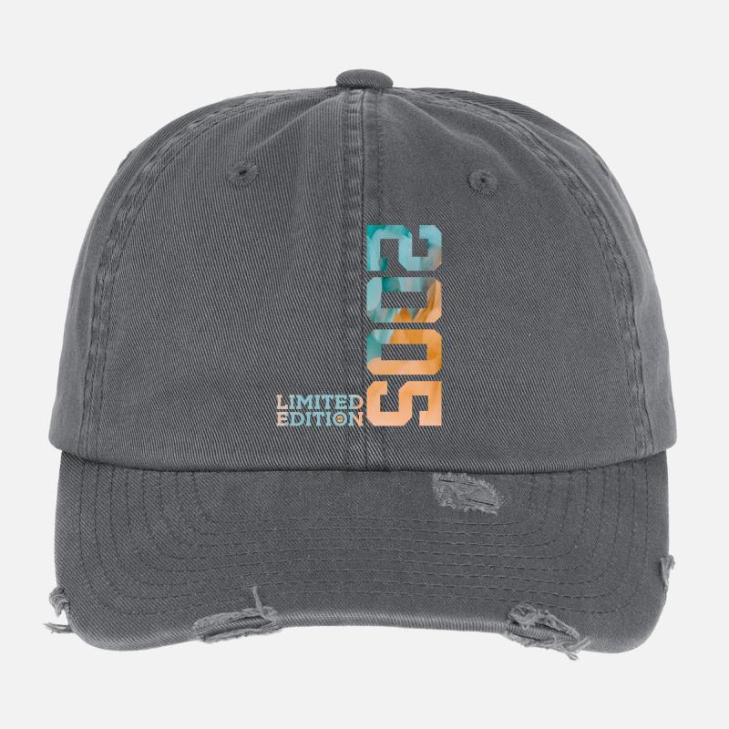 21E ANNIVERSAIRE ÉDITION LIMITÉE 2005 Casquette vintage effet usé Flexfit