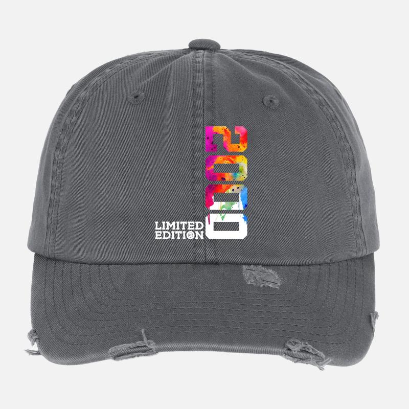 26TH ANNIVERSARY LIMITED EDITION 2000 Flexfit Vintage Destroyed Cap