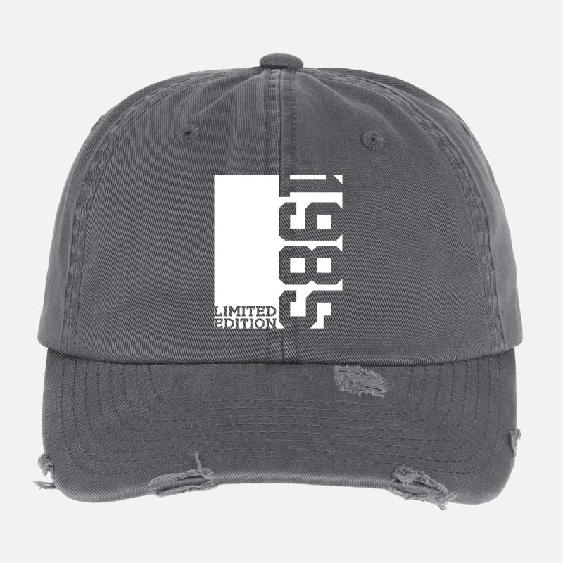 41. GEBURTSTAG LIMITED EDITION 1985 Flexfit Vintage Destroyed Cap