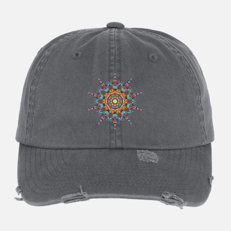 Optic Junkie 7 Flexfit Vintage Destroyed Cap
