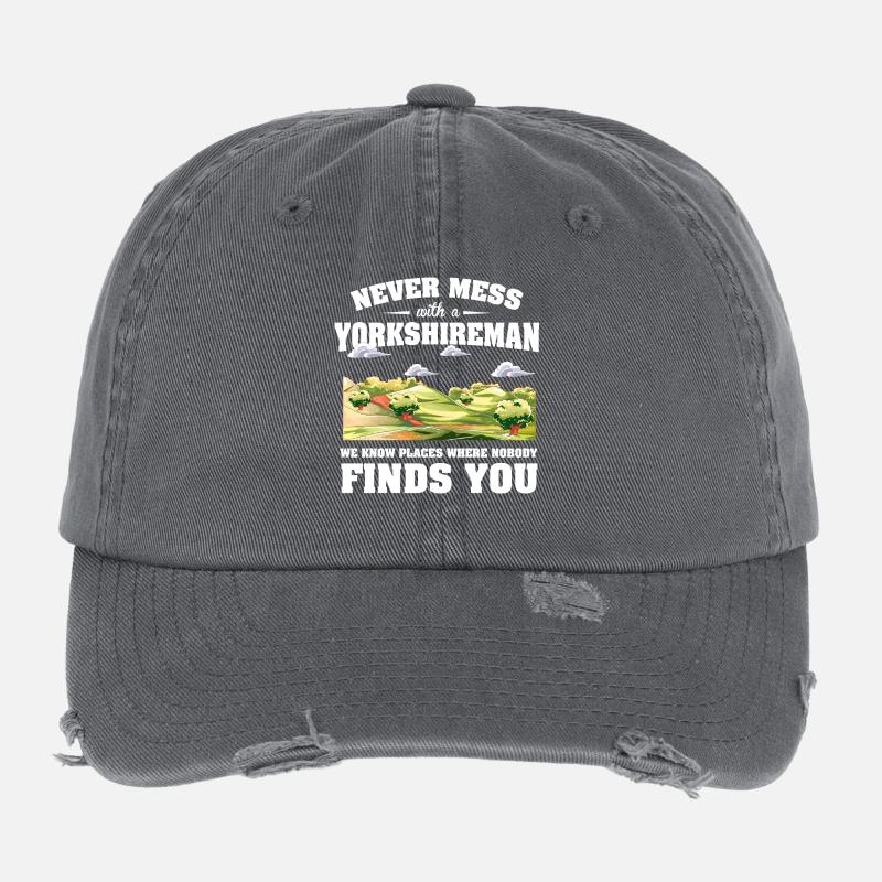 Countries Yorkshire Flexfit Vintage Destroyed Cap