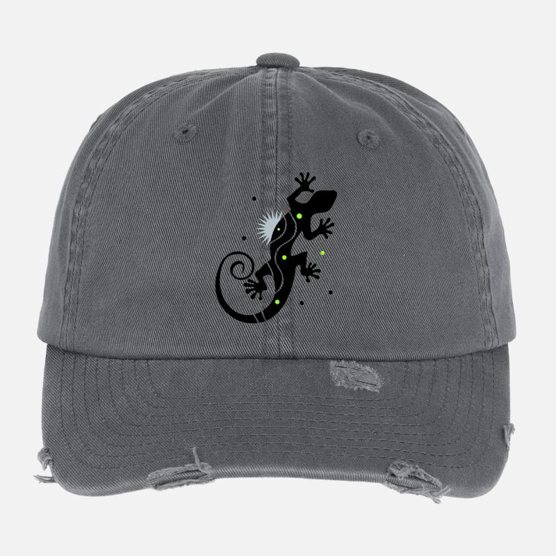 gecko Flexfit Vintage Destroyed Cap
