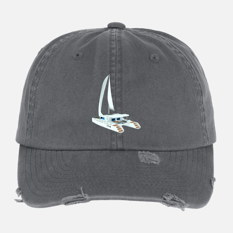 Katamaran 3D Back Flexfit Vintage Destroyed Cap