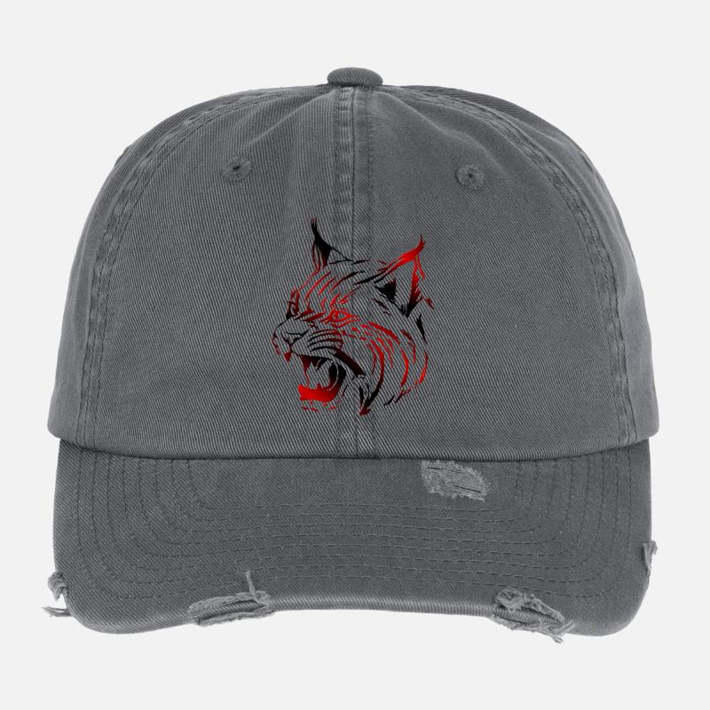 Lynx (03) Casquette vintage effet usé Flexfit