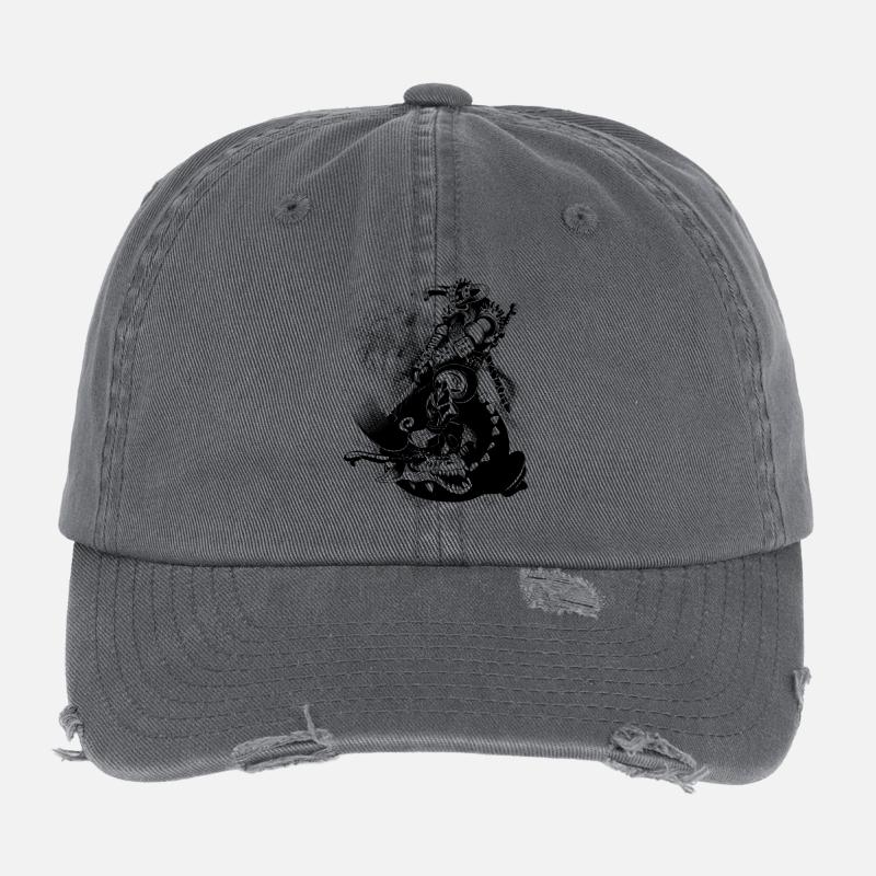 Viking Flexfit Vintage Destroyed Cap