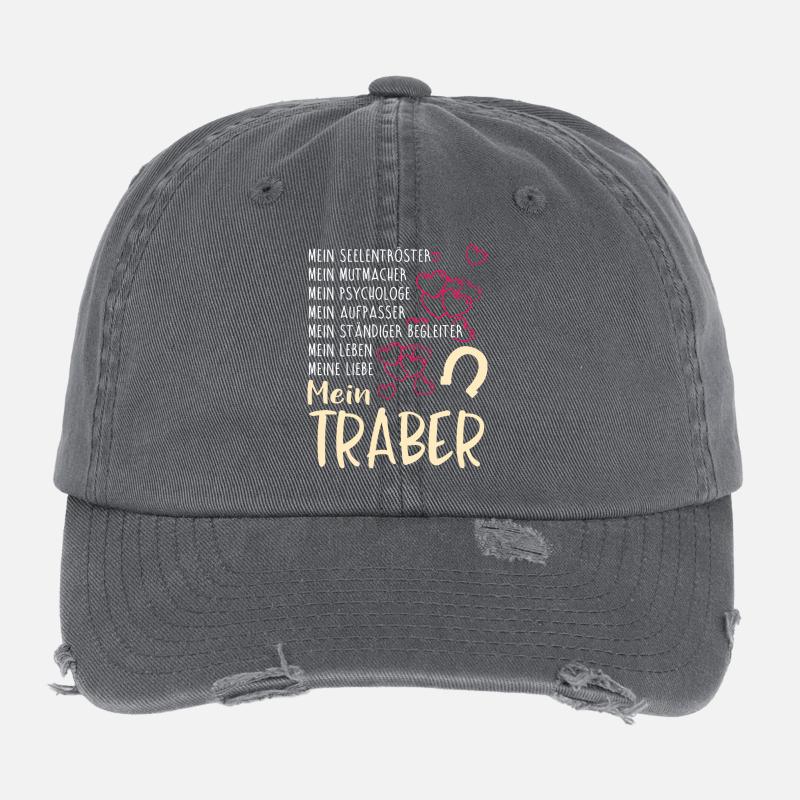 TRABER - mein Flexfit Vintage Destroyed Cap