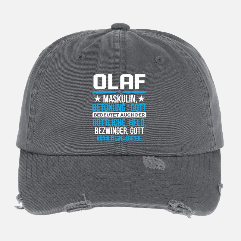 OLAF - Titan Flexfit Vintage Destroyed Cap