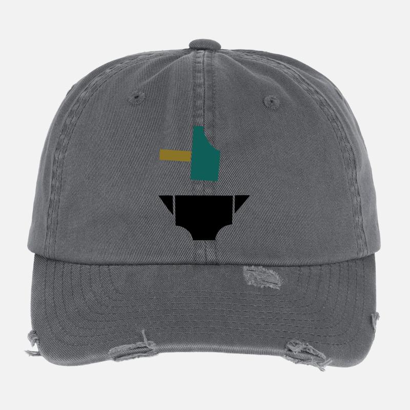 marteau et enclume Casquette vintage effet usé Flexfit