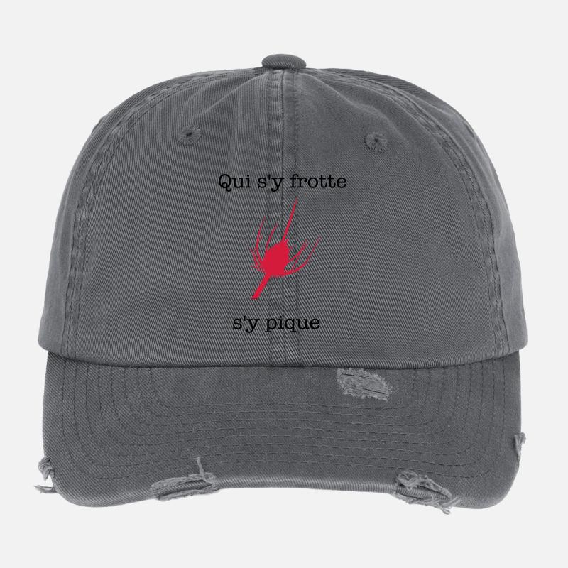ressentiment Casquette vintage effet usé Flexfit