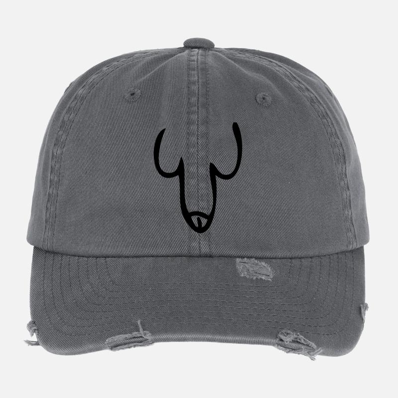 Penis Flexfit Vintage Destroyed Cap