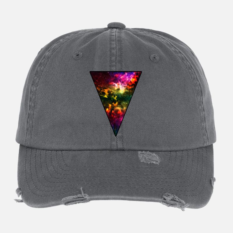 Hipster Univers Casquette vintage effet usé Flexfit