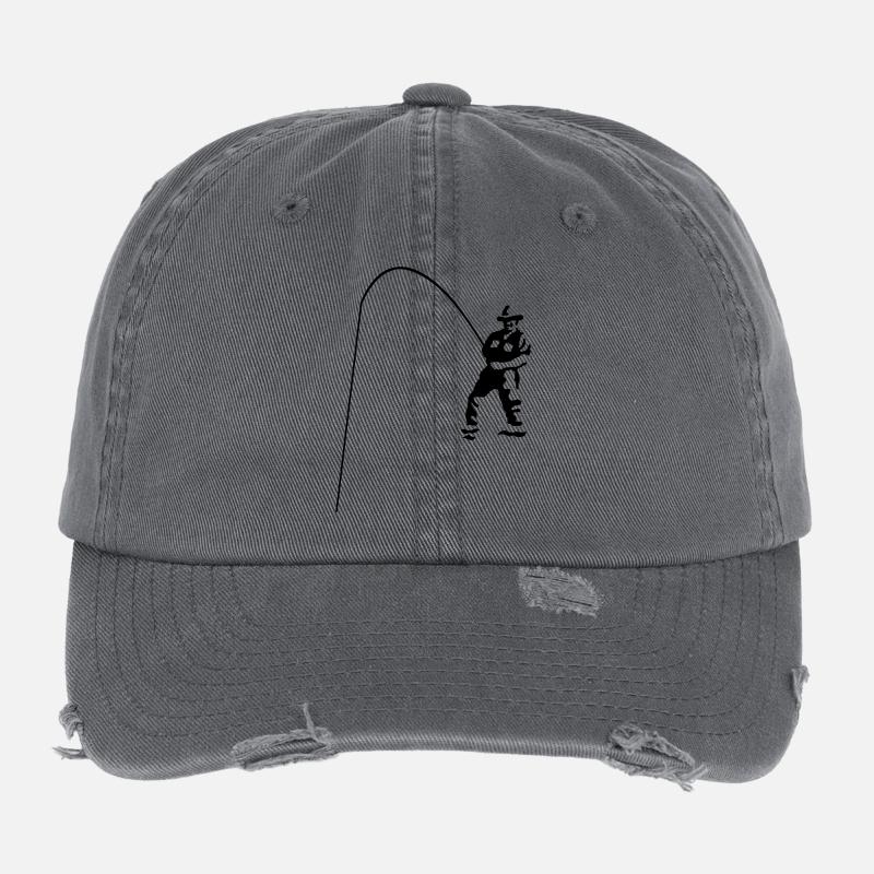 Fisherman Flexfit Vintage Destroyed Cap