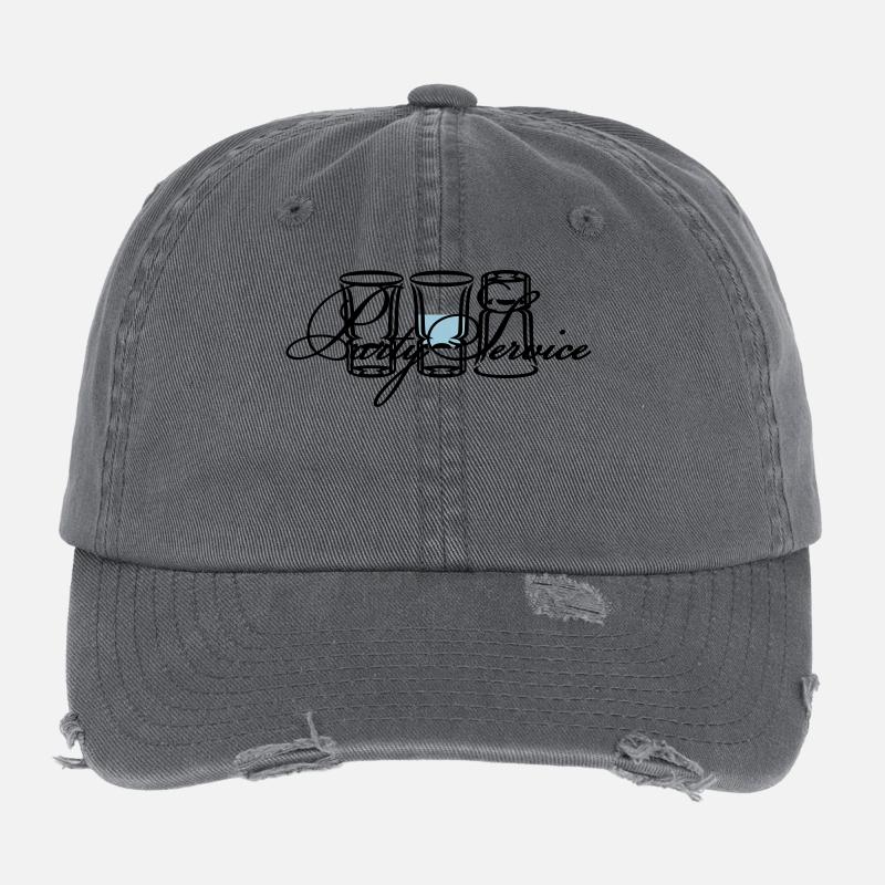 Drei Schnapsgläser / three shot glasses (2c) Flexfit Vintage Destroyed Cap