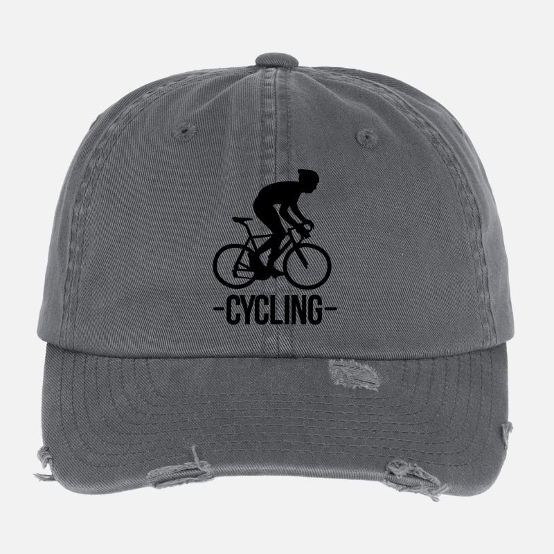 cycling Flexfit Vintage Destroyed Cap