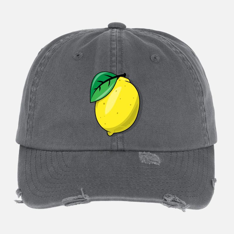 Zitrone Flexfit Vintage Destroyed Cap