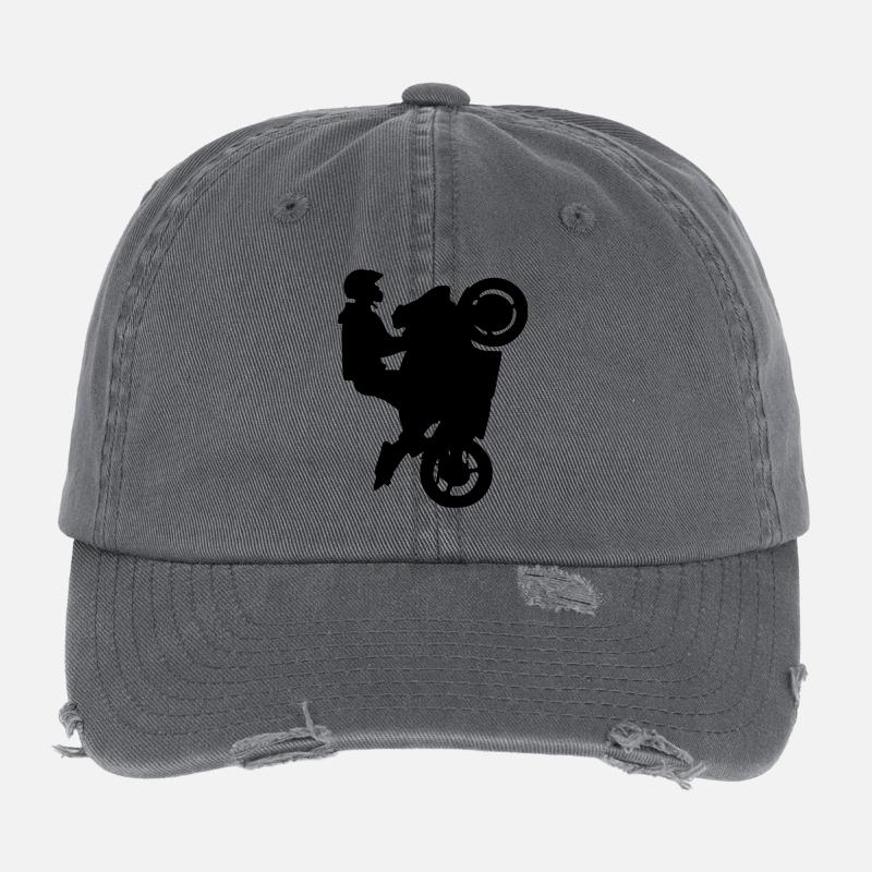 Wheeling Casquette vintage effet usé Flexfit