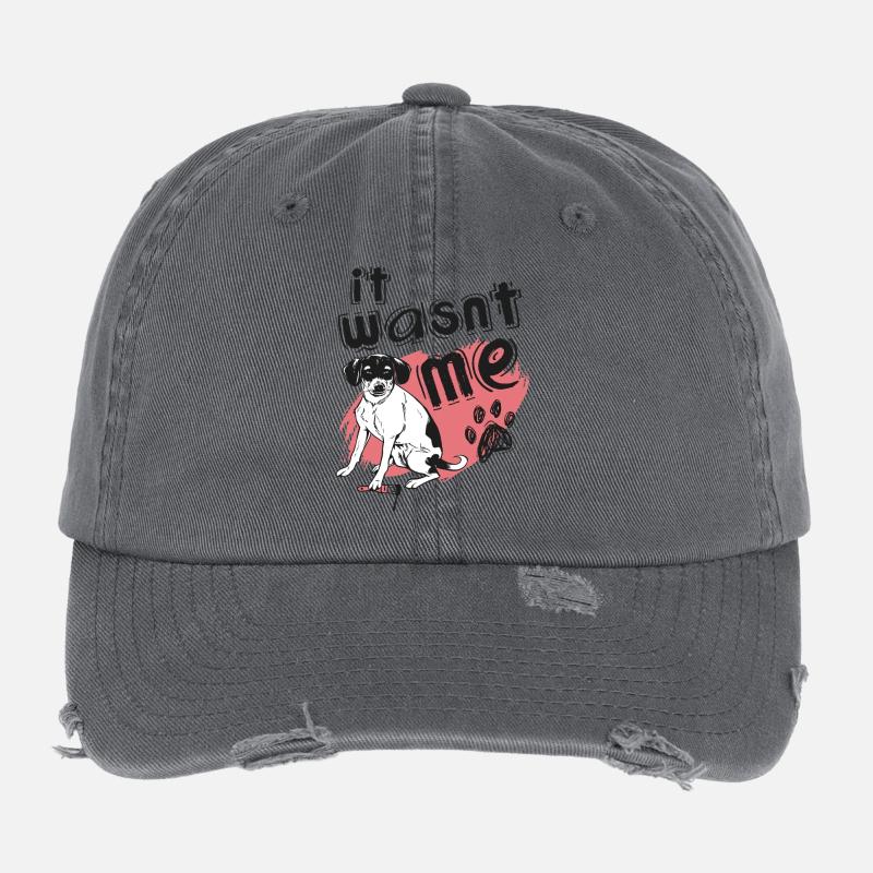 C’était pas moi Casquette vintage effet usé Flexfit